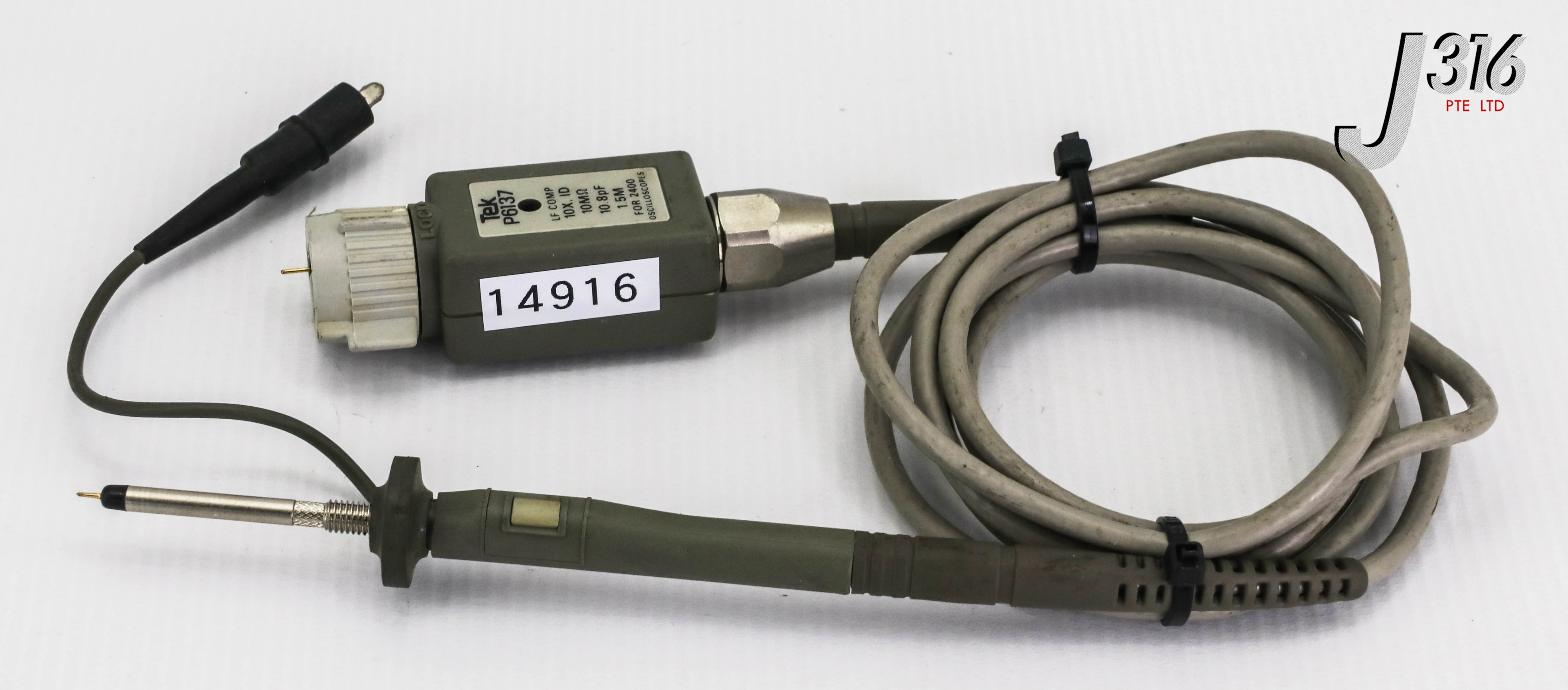 14916 TEKTRONIK 10X PASSIVE OSCILLOSCOPE PROBE P6137 J316Gallery